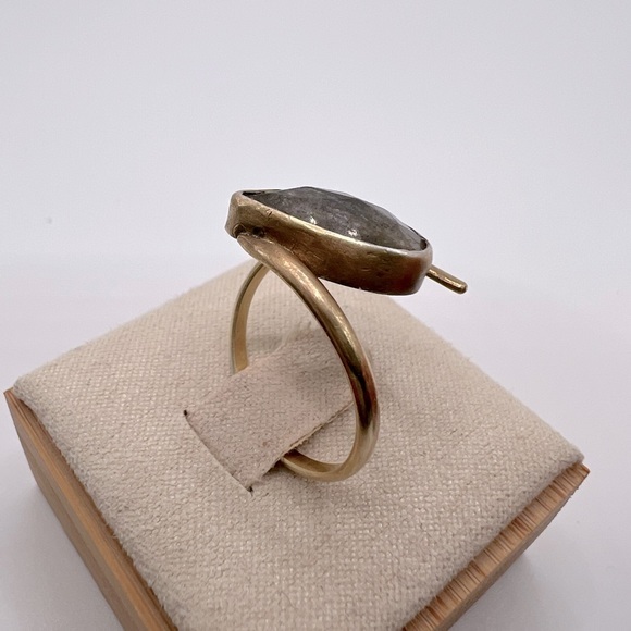 Hand made authentic Laborite‎ ring - Picture 8 of 8